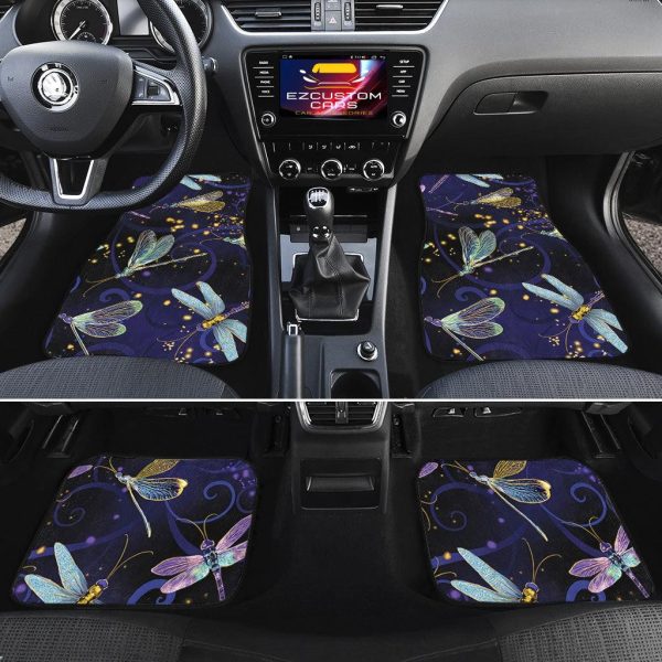 pattern dragonfly car floor mats custom dragonfly car accessories i3rwd