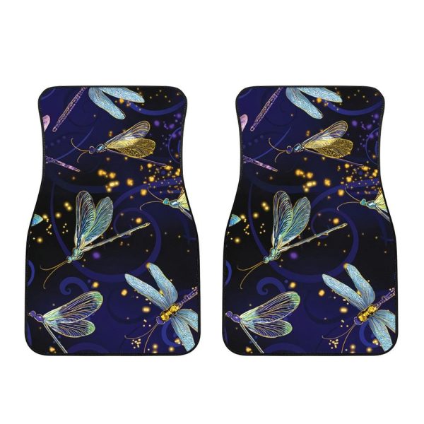 pattern dragonfly car floor mats custom dragonfly car accessories vfd7x
