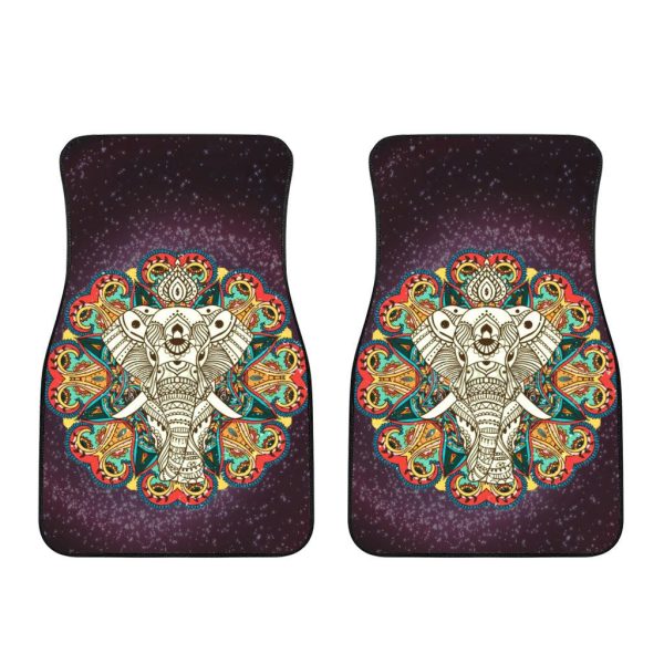 Pattern Elephant Car Floor Mats Custom Elephant Car Accessories