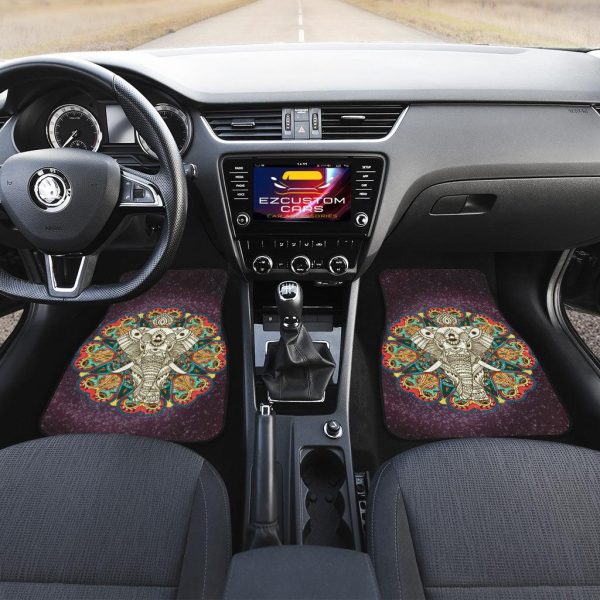 pattern elephant car floor mats custom elephant car accessories zwuie