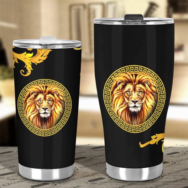 pattern x lion car tumbler cup custom lion car accessories zcg9v
