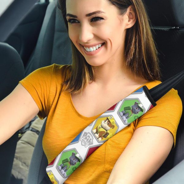 paw patrol pattern custom seat belt covers pnehg