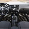 Peaceminusone Daisy Flowers Pattern Car Floor Mats
