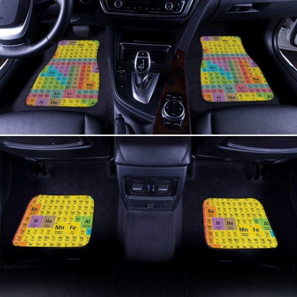 Periodic Table Car Floor Mats