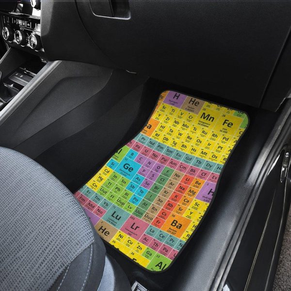 periodic table car floor mats l6eoq