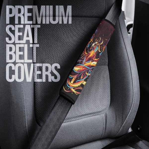 phoenix mythical creatures seat belt covers custom mythical creatures car accessories e4rdj