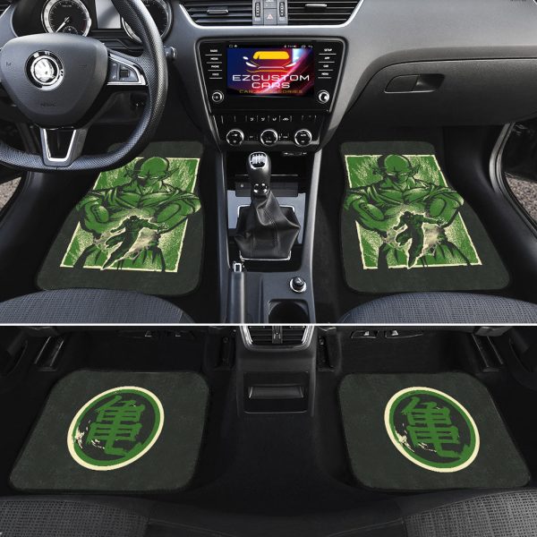 Piccolo Car Floor Mats Custom Dragon Ball Anime Car Accessories 2 piccolo car floor mats custom dragon ball anime car accessories po9le