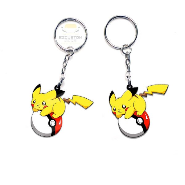 pikachu keychains pokemon bzeqz