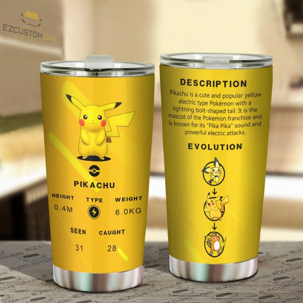 Pikachu Travel Mug – Gift Idea for Pokemon fans