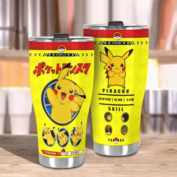 pikachu travel mug ideal tumbler for your pokemon collections m1s9o