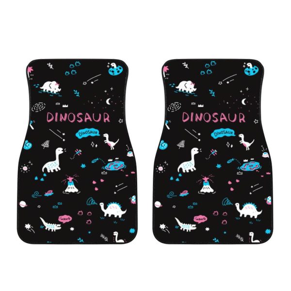 pink dinosaurs car floor mats car accessories 7cmhb
