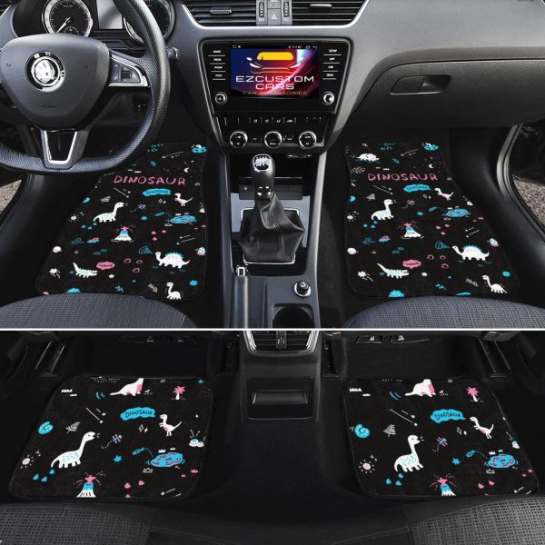 pink dinosaurs car floor mats car accessories e3km8