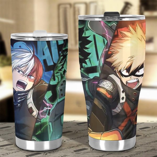plus ultra my hero academia car tumbler cup anime car accessories 7iugs