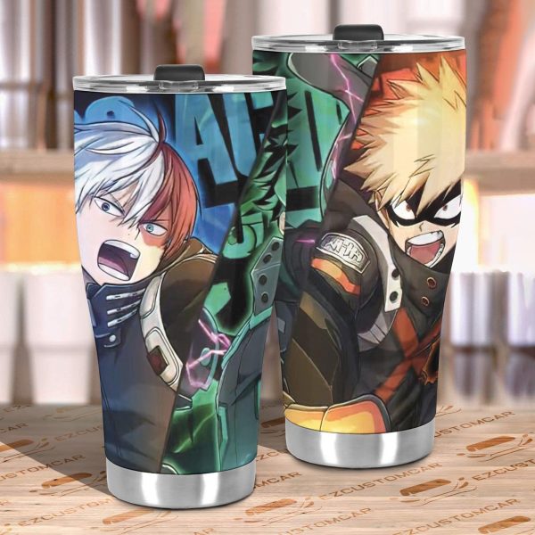 plus ultra my hero academia car tumbler cup anime car accessories vdrrk