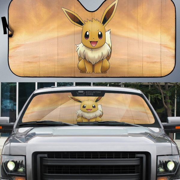 Pokemon Anime Car Windshield Sun Shade Eevee Amazing Pokemon Anime Car Windshield Sun Shade Eevee Amazing