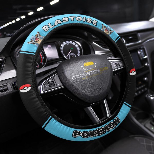 pokemon anime steering wheel cover universal fit 15 inch prars