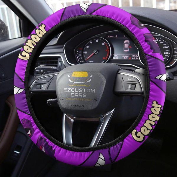 pokemon anime steering wheel cover gengar tx3e5