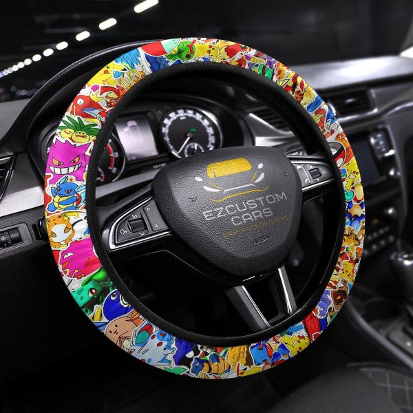 Spongebob Squarepants Anime Steering Wheel Cover