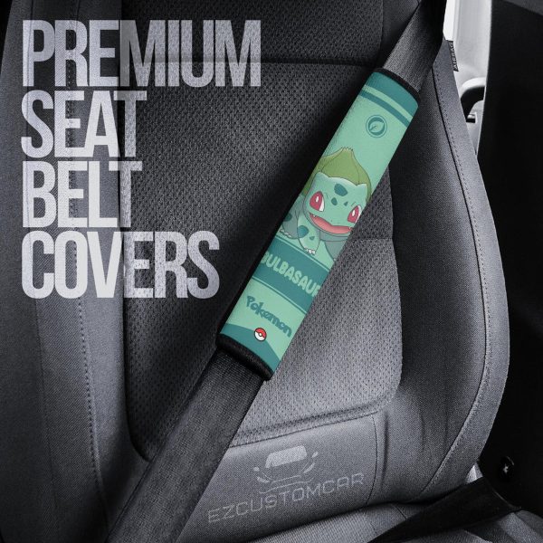 pokemon bulbasaur seat belt covers kjmyh
