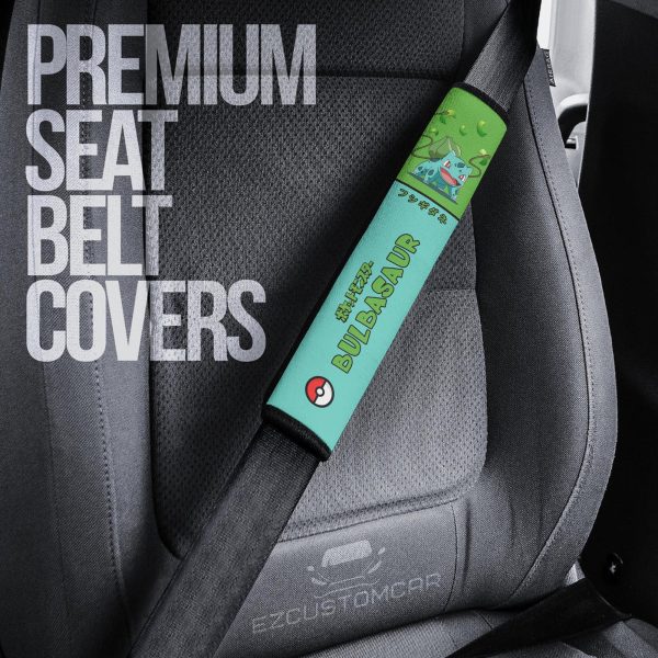 Pokemon Bulbasaur Seat Belt Covers: The Ultimate Accessory for Your Car