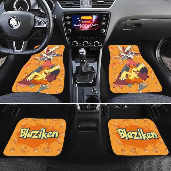 pokemon car floor mats blaziken ggzif