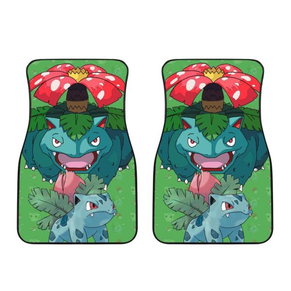 pokemon car floor mats bulbasaur b73w1