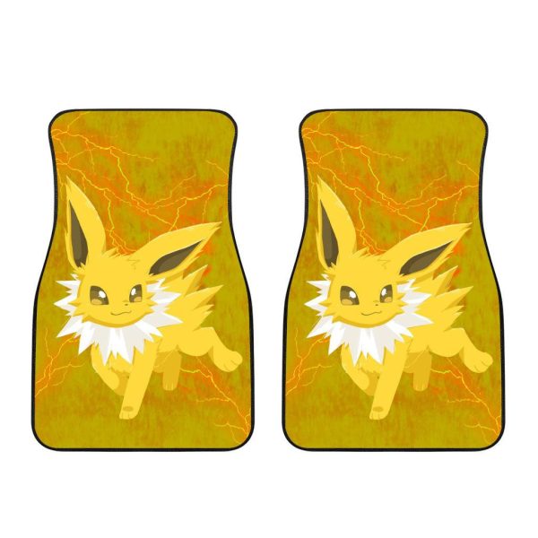 pokemon car floor mats jolteon electrifying 2i0bj