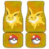 Pokemon Car Floor Mats Jolteon Electrifying