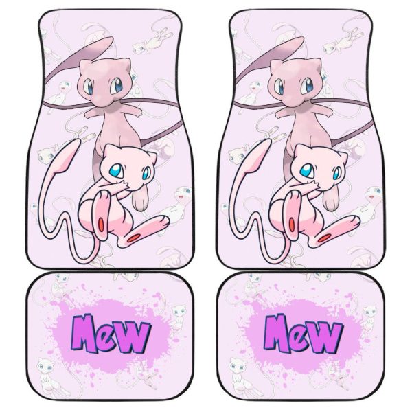 Pokemon Car Floor Mats Mewtwo