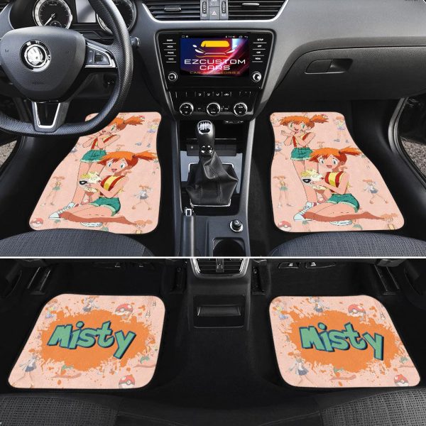 pokemon car floor mats misty pokemon 6ytzz