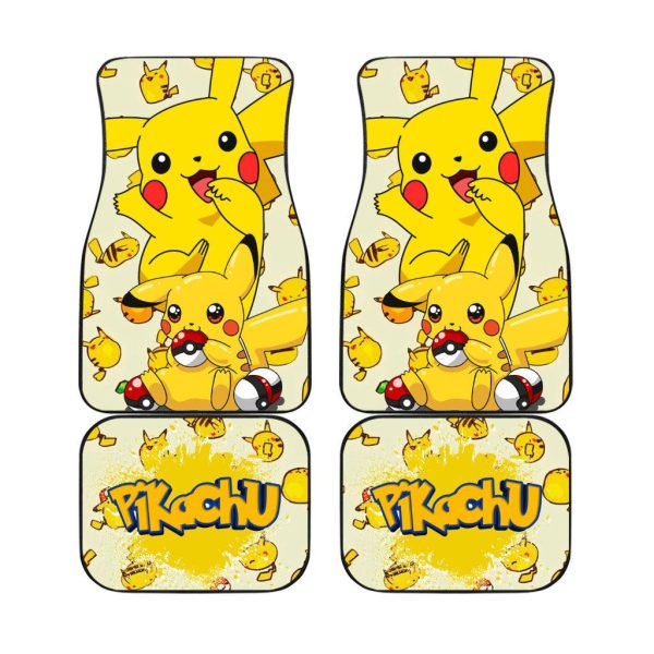 Pokemon Car Floor Mats My Neighbor Digimon