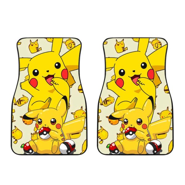 pokemon car floor mats pikachu pzkdg