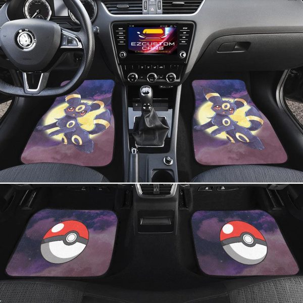 pokemon car floor mats umbreon light in the dark hmyxo