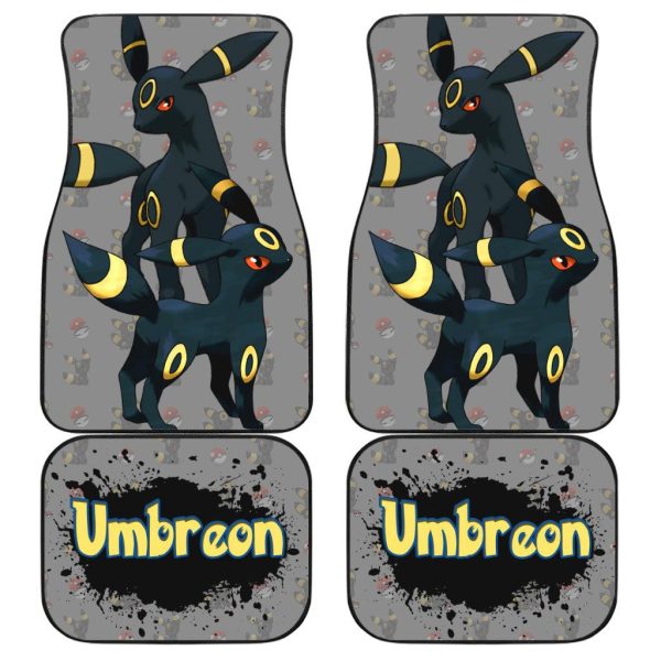 Pokemon Car Floor Mats Jolteon Electrifying