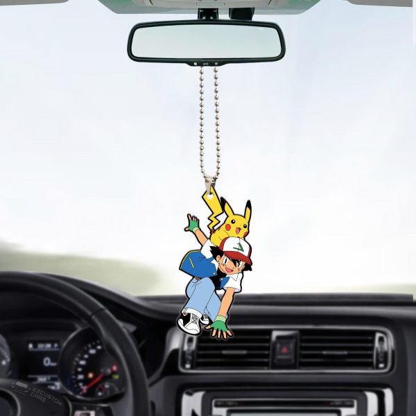 Pokemon Car Ornament Ash Ketchum and Pikachu Pokemon Car Ornament Ash Ketchum and Pikachu
