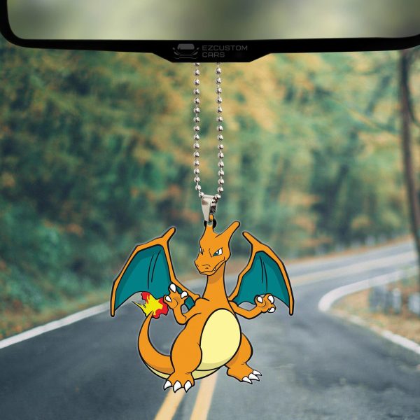 pokemon car ornament ashs charizard cowvj