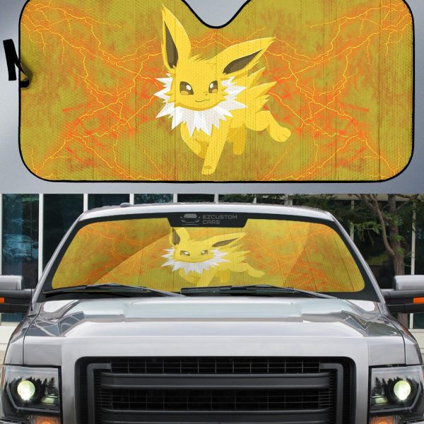 Pokemon Car Windshield Sun Shade Jolteon Electrifying Pokemon Car Windshield Sun Shade Jolteon Electrifying