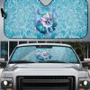 Pokemon Car Windshield Sun Shade Vaporeon Deep Love