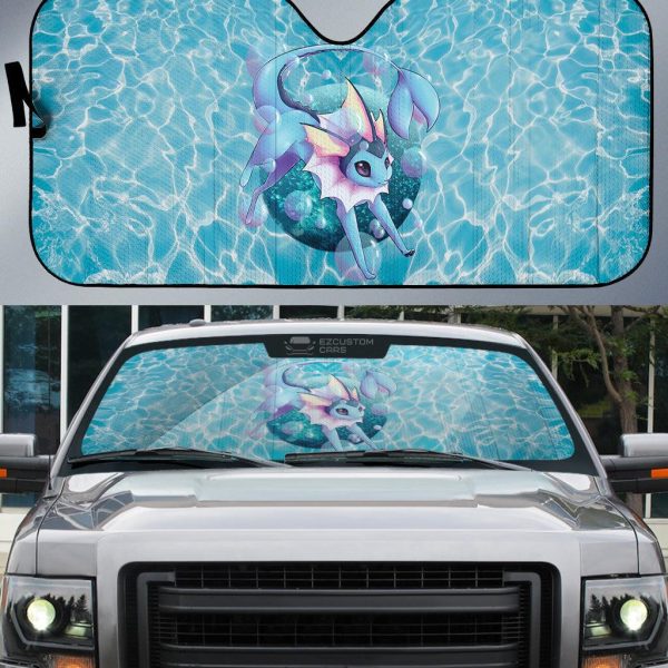 Pokemon Car Windshield Sun Shade Vaporeon Deep Love Pokemon Car Windshield Sun Shade Vaporeon Deep Love