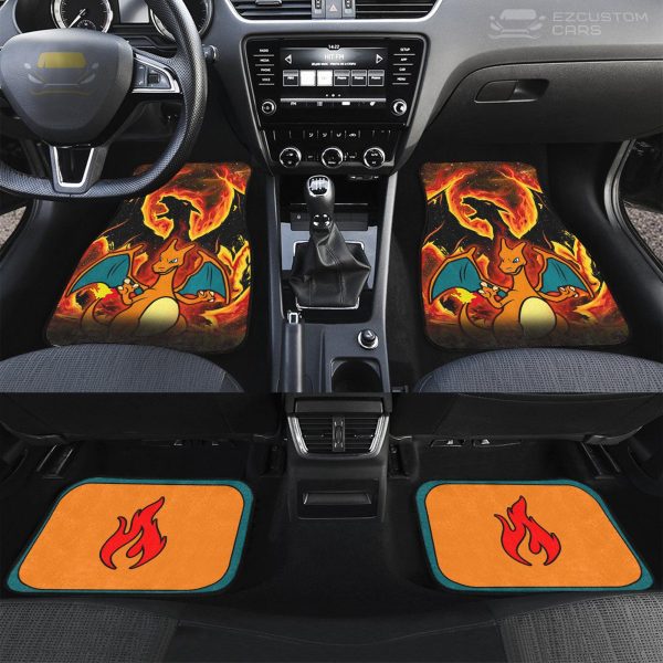 pokemon charizard car accessories custom anime car floor mats 9xjzh