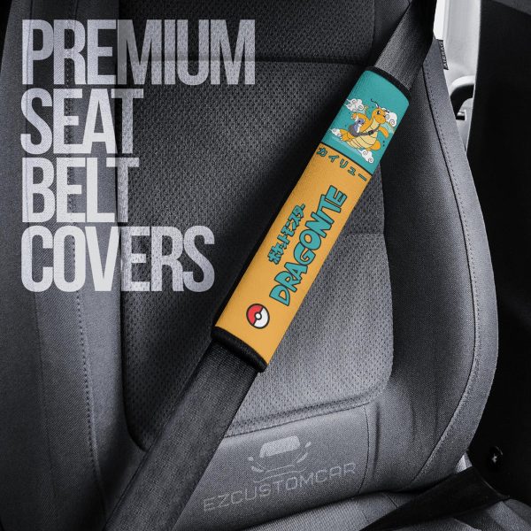 pokemon dragonite seat belt cover custom anime car accessories mtwt1