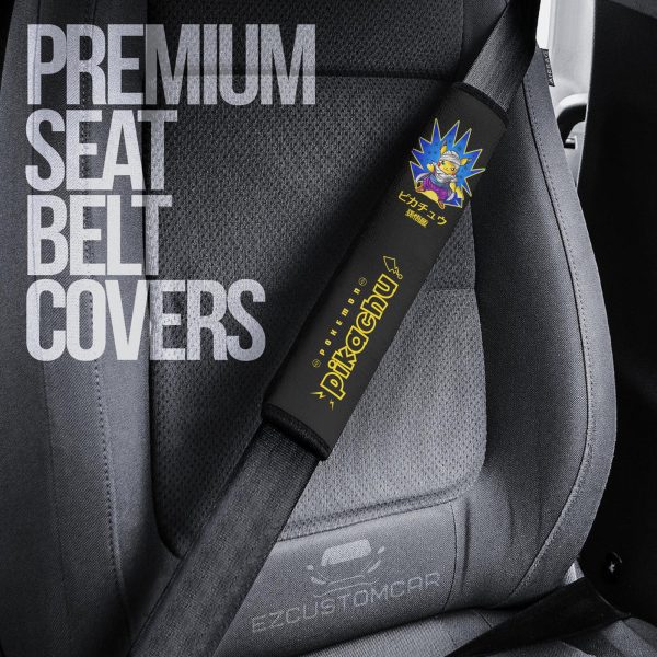 pokemon fusion dragon ball seat belt cover custom anime car accessories vkeot