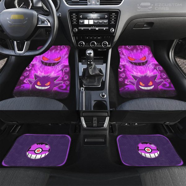 pokemon gengar car accessories custom anime car floor mats ntipf