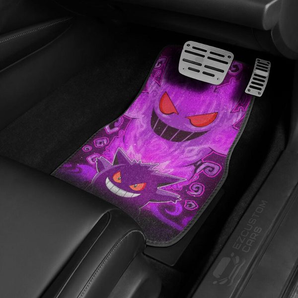 pokemon gengar car accessories custom anime car floor mats p2yd3