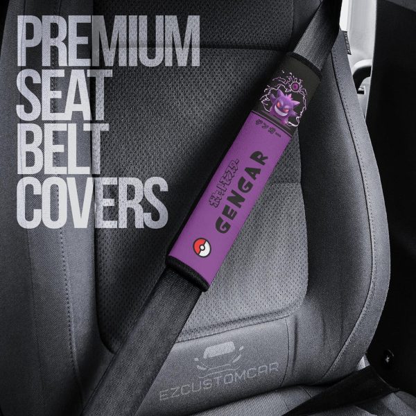 Pokemon Gengar Seat Belt Covers: The Ultimate Accessory for Your Car