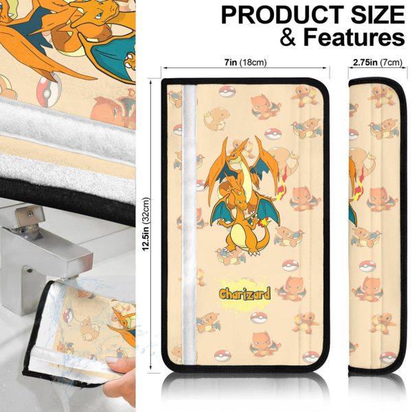 pokemon seat belt covers charizard lfybr
