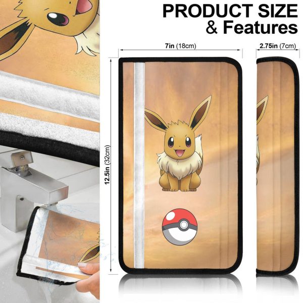 pokemon seat belt covers eevee amazing zvls1