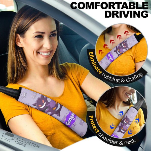 pokemon seat belt covers gengar 4rdbm