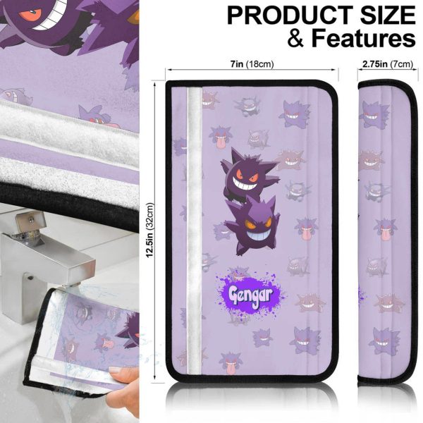 pokemon seat belt covers gengar nj3mh