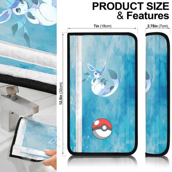 pokemon seat belt covers glaceon make me melt jmnop